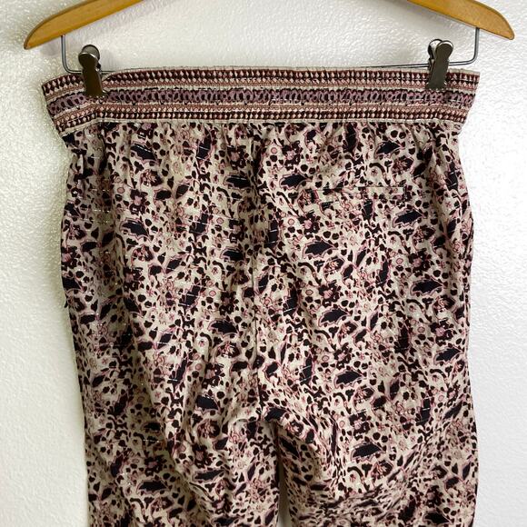 Scotch And Soda Vagabond Voyage Pants Size 2 Printed Elastic Boho 30x28 - Picture 8 of 12